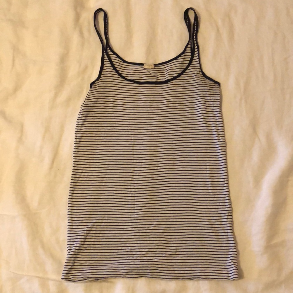 J. Crew Striped Tank Top